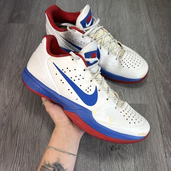 Nike Air Zoom Hyperattack Kobe VI 6 Men's Shoes Red Blue USA12.5 Trial Sample